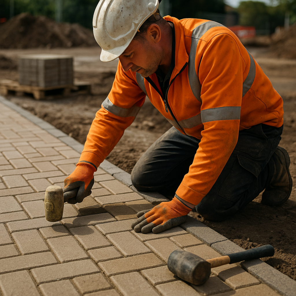 Crafting Durable Pathways: The Art and Science of UK Paving