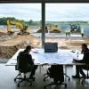 Site professionals coordinate enabling works across a UK brownfield development