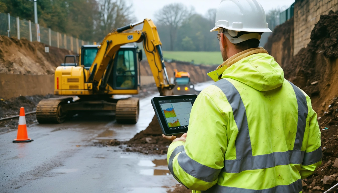 Smart sensors installed on a bridge for structural monitoring